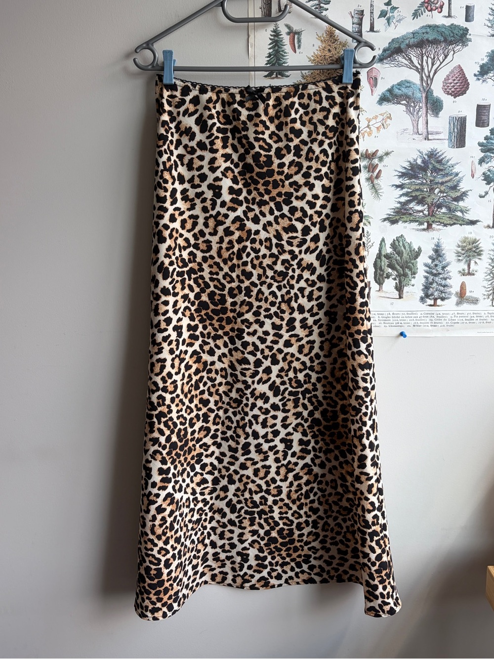 Primark Leopard Print Maxi Skirt Size 8